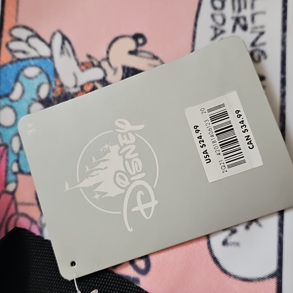 Disney Store - Comic Strip Screen Art - Large Tote Bag - Mickey Minnie - NWT - Picture 4 of 5